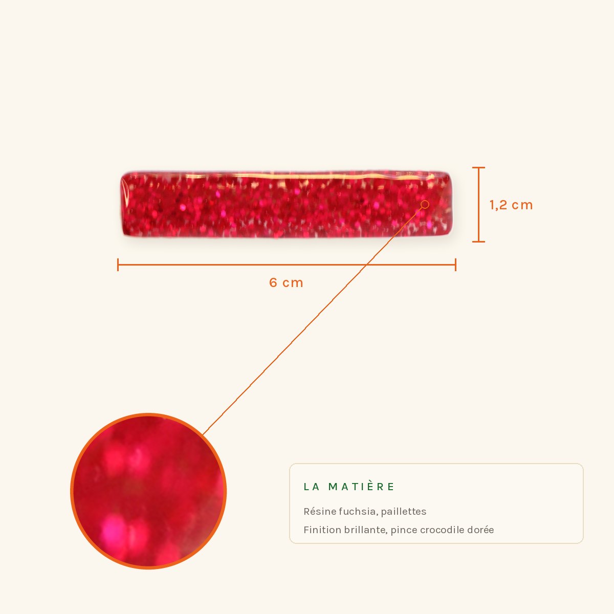 Pierrette · Barre fuchsia – Image 2