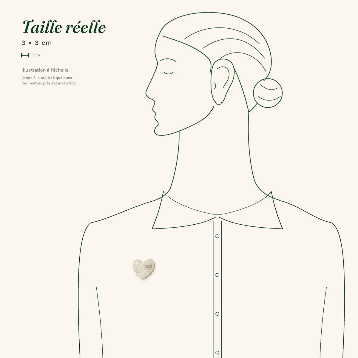 Simone · Cœur argenté – Image 3