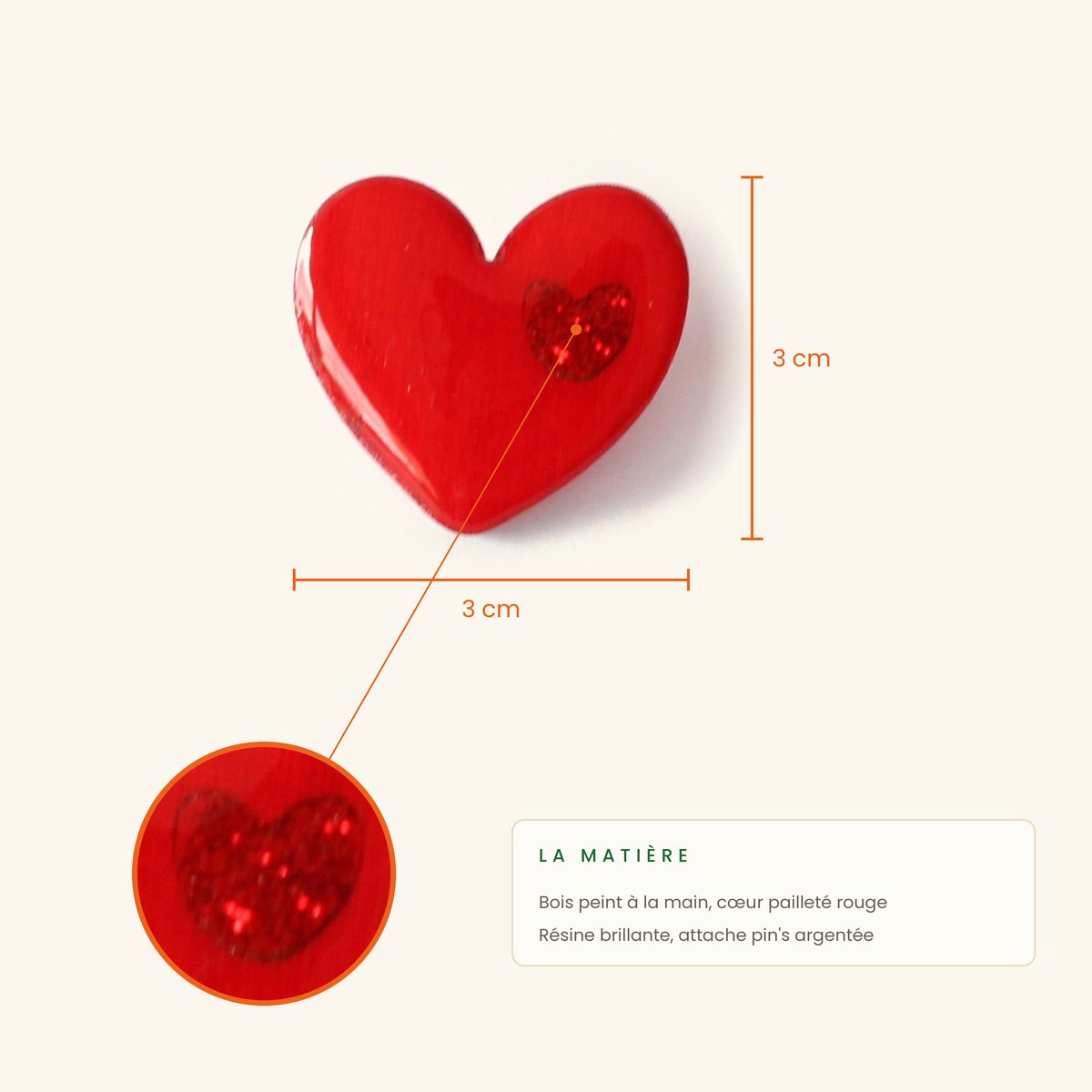 Simone · Cœur rouge – Image 2