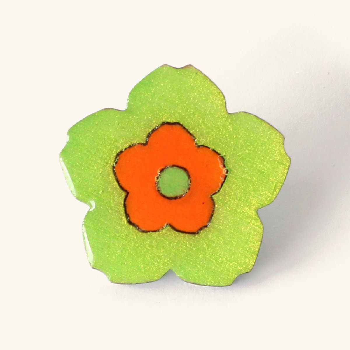 Lucienne · Fleur verte