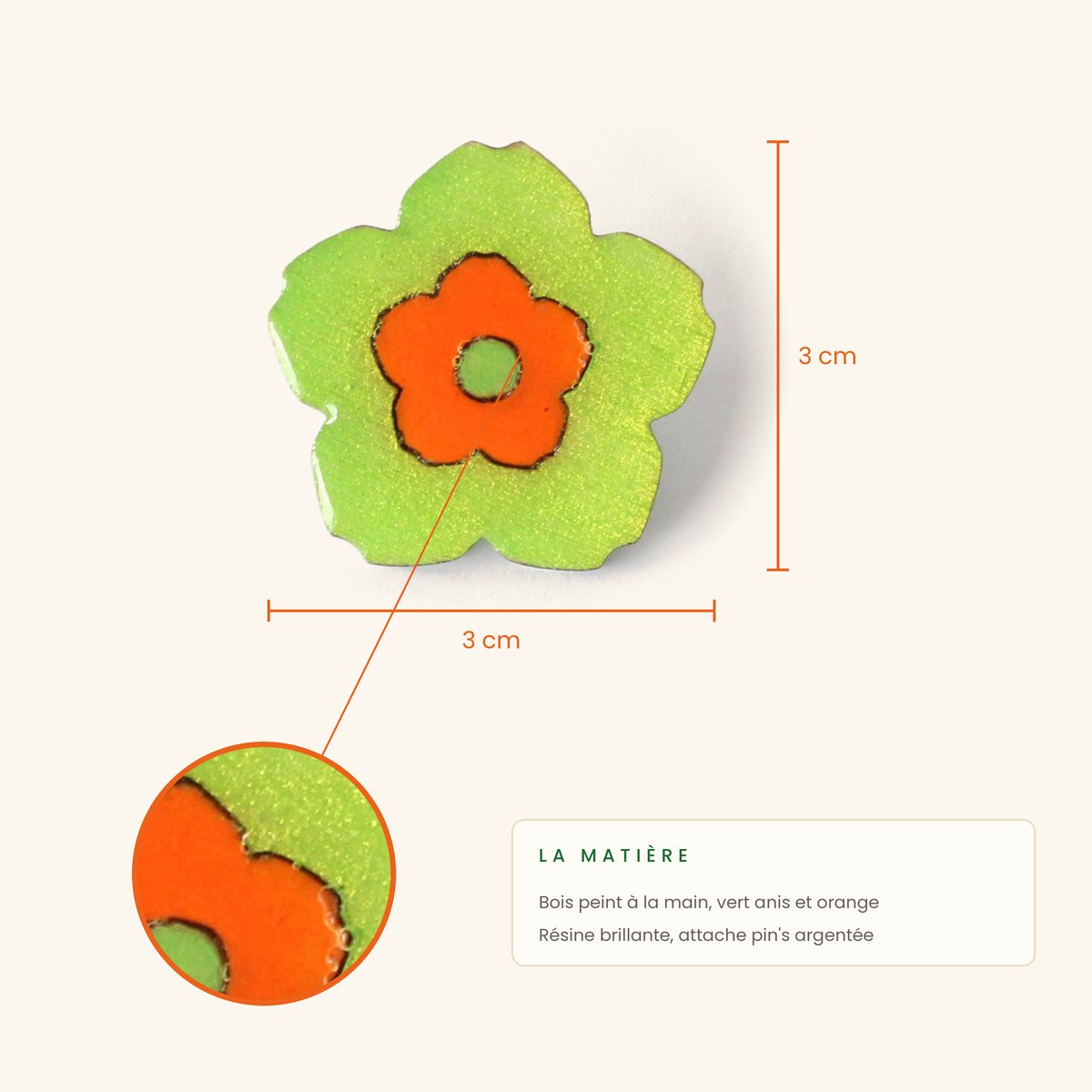 Lucienne · Fleur verte – Image 2