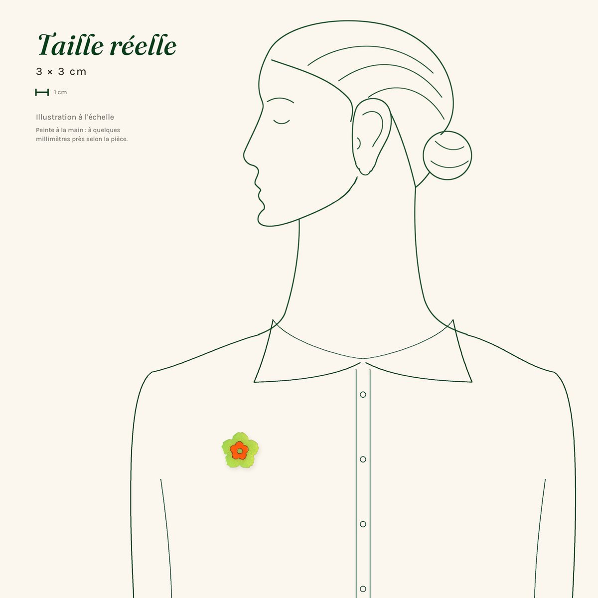 Lucienne · Fleur verte – Image 3