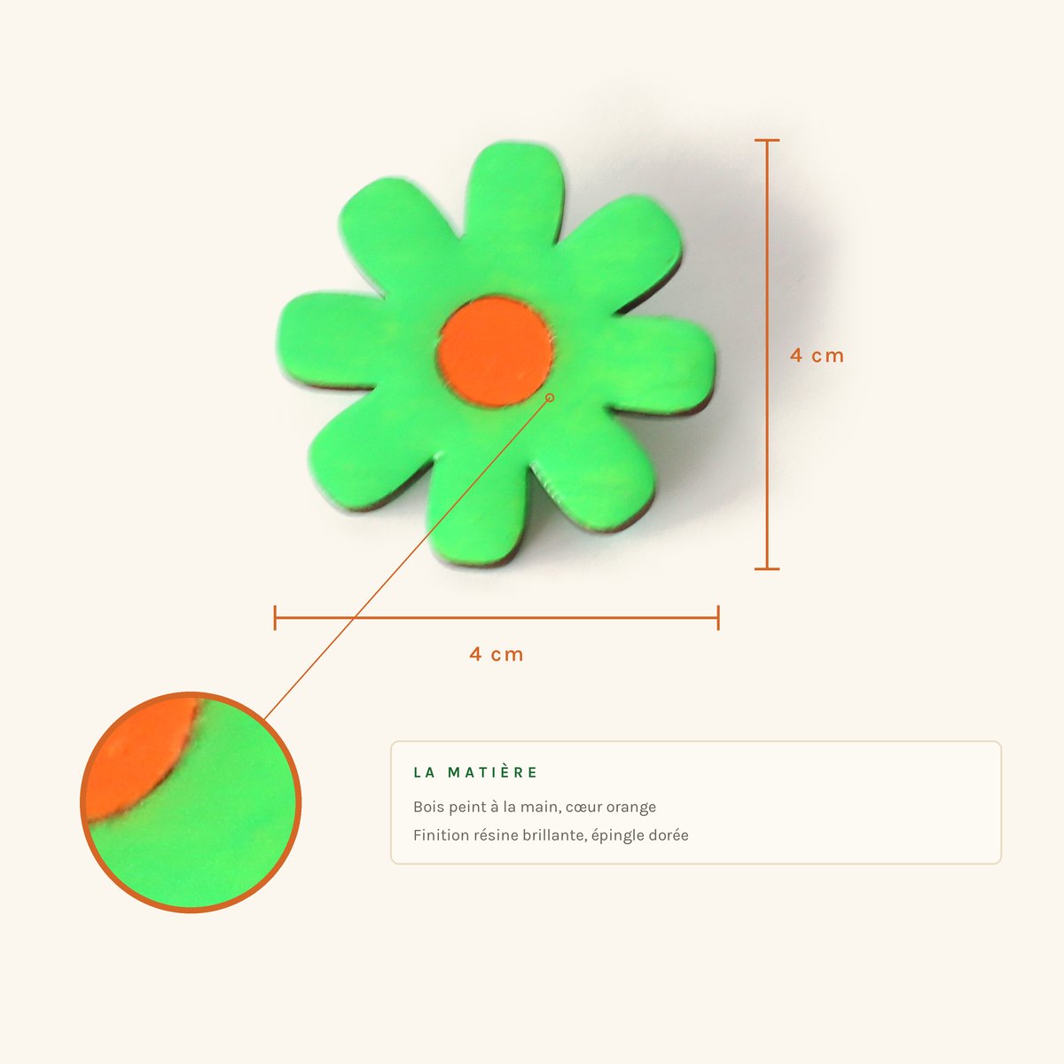 Marinette · Marguerite vert – Image 2