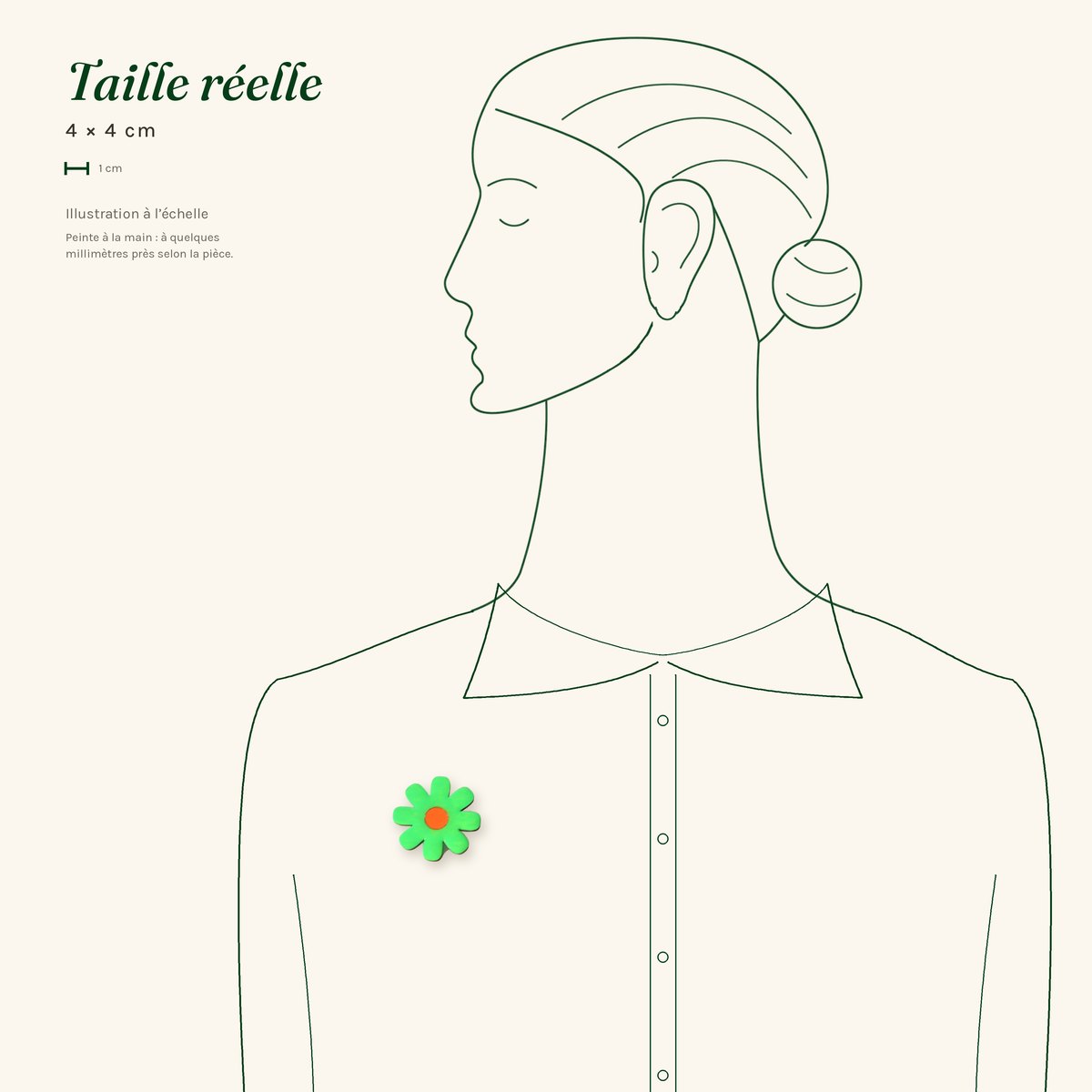 Marinette · Marguerite vert – Image 3