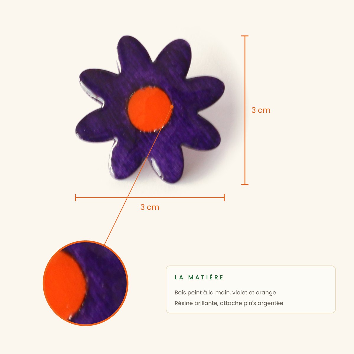 Gisèle · Marguerite violette – Image 2
