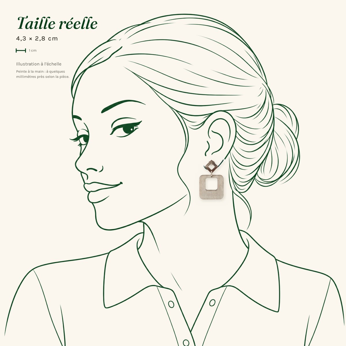 Jeannine · Carré argenté – Image 3