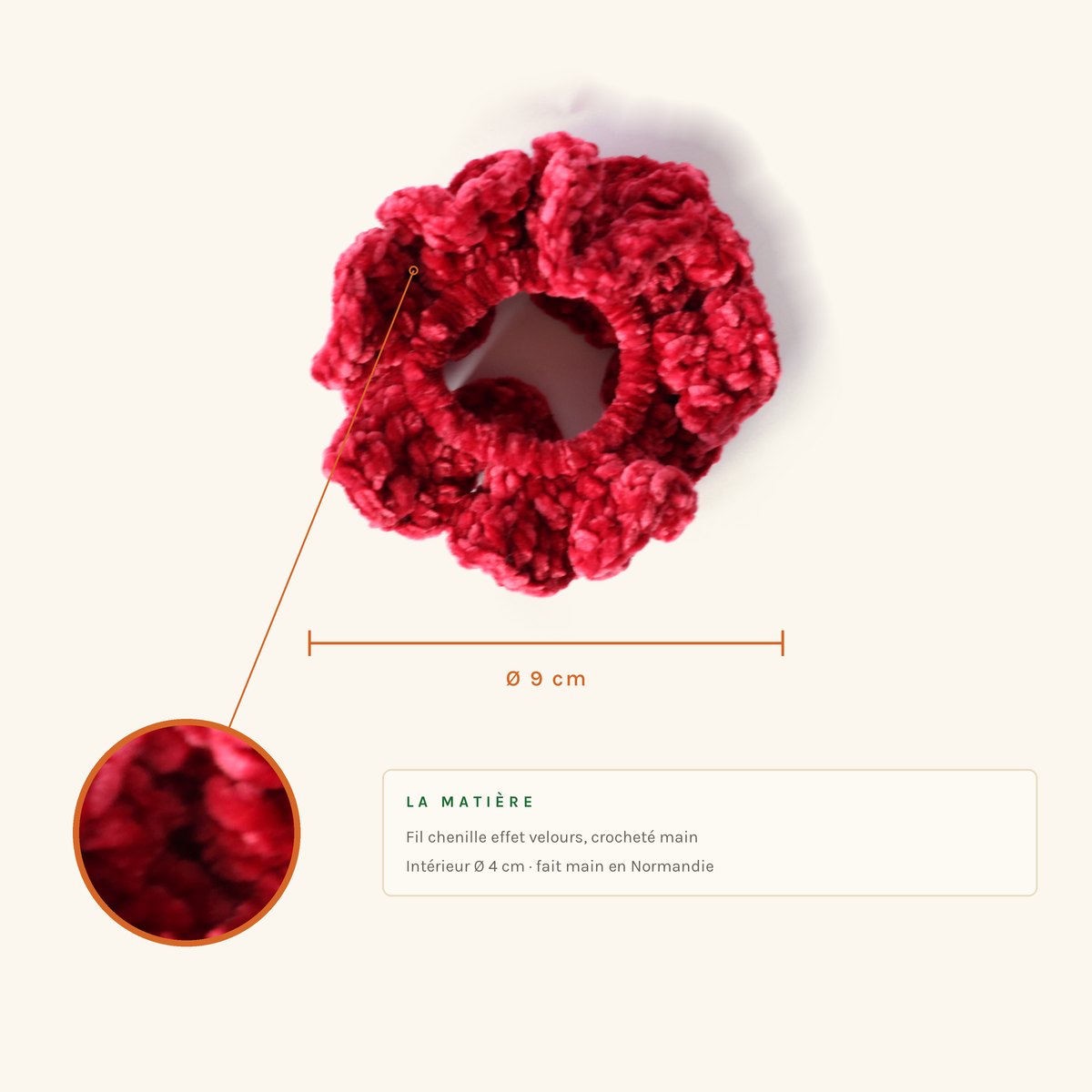 Odette · Rouge framboise – Image 2