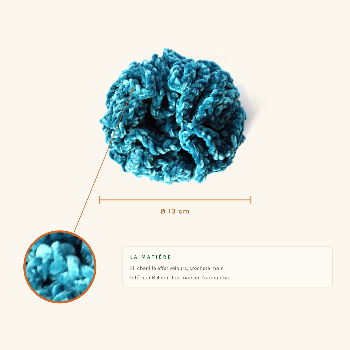 Paulette · XXL bleu canard – Image 2