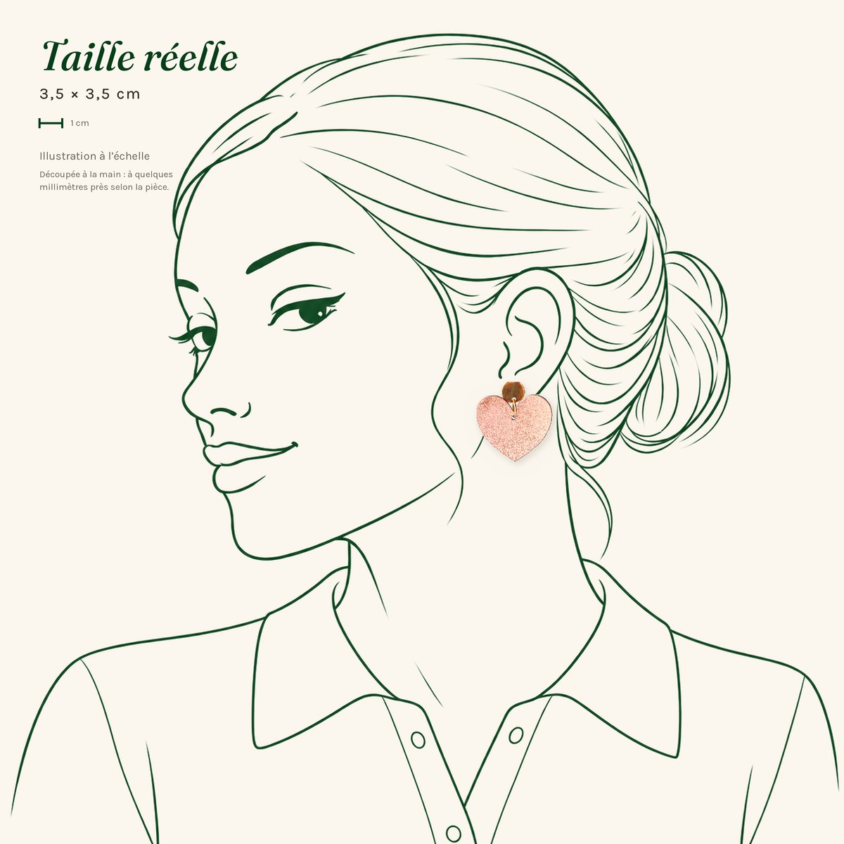 Agathe · Cœur rose nacré – Image 3