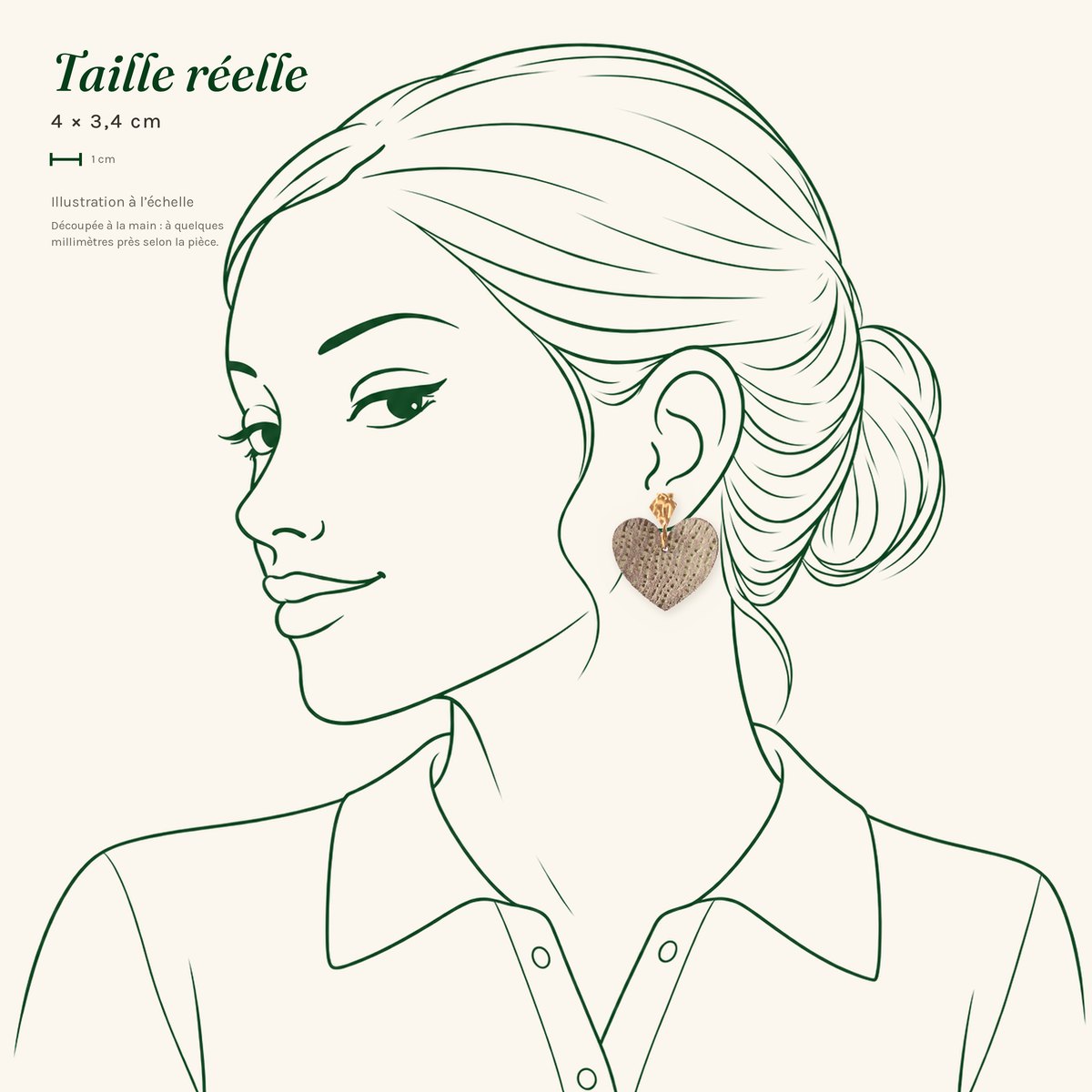 Agathe · Cœur taupe – Image 3
