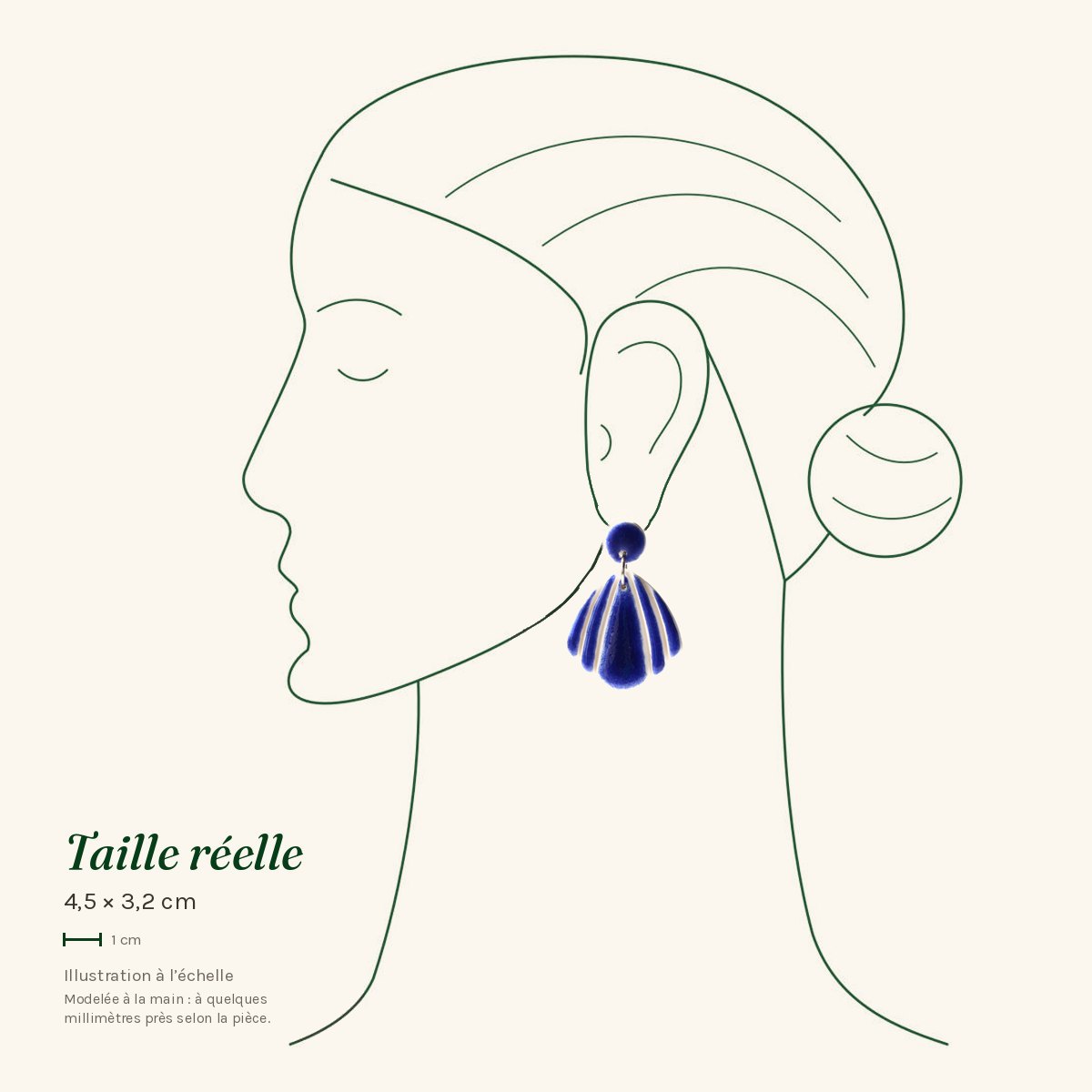 Marcelle · Coquillage bleu faïence – Image 3
