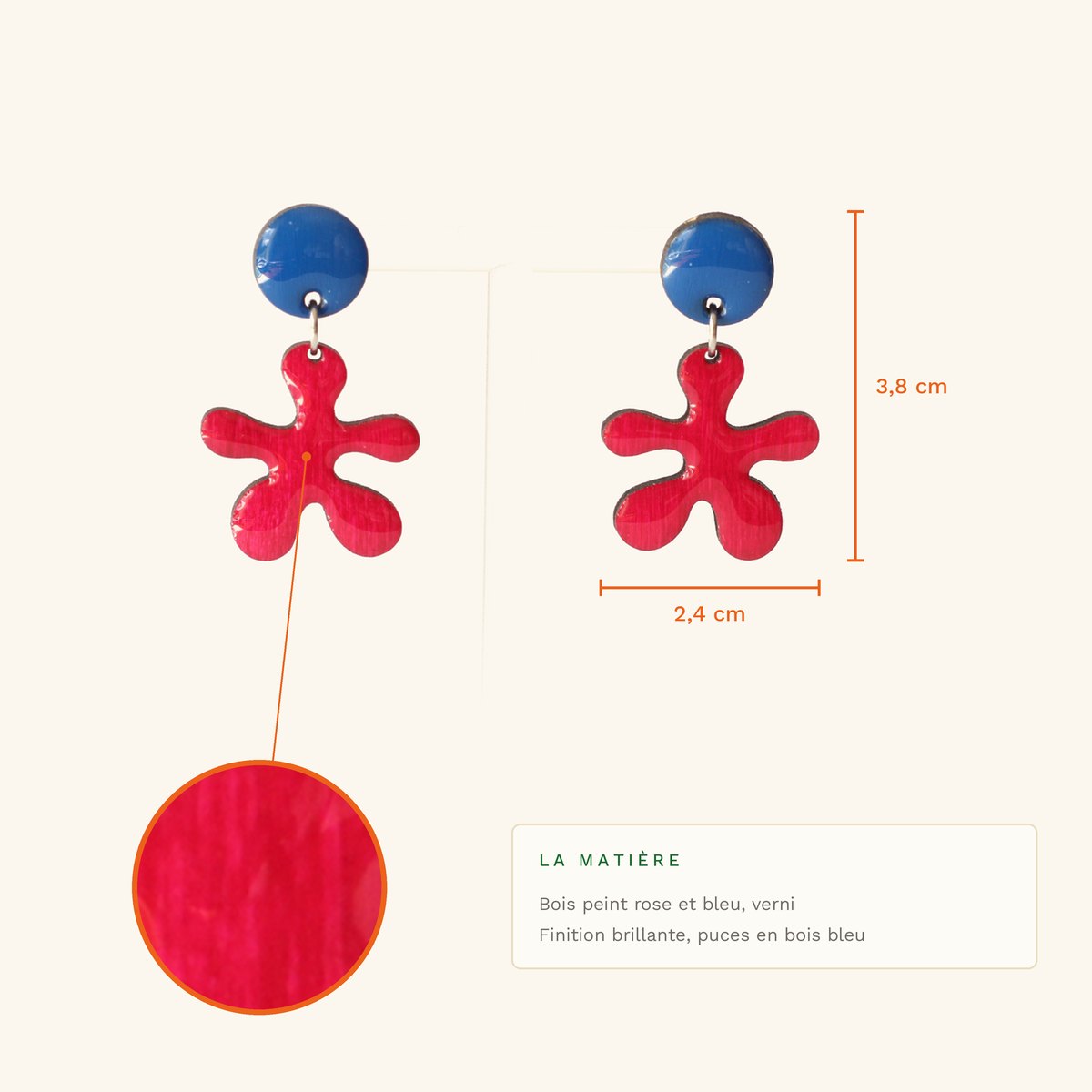 Josiane · Étoile rose et bleu – Image 2