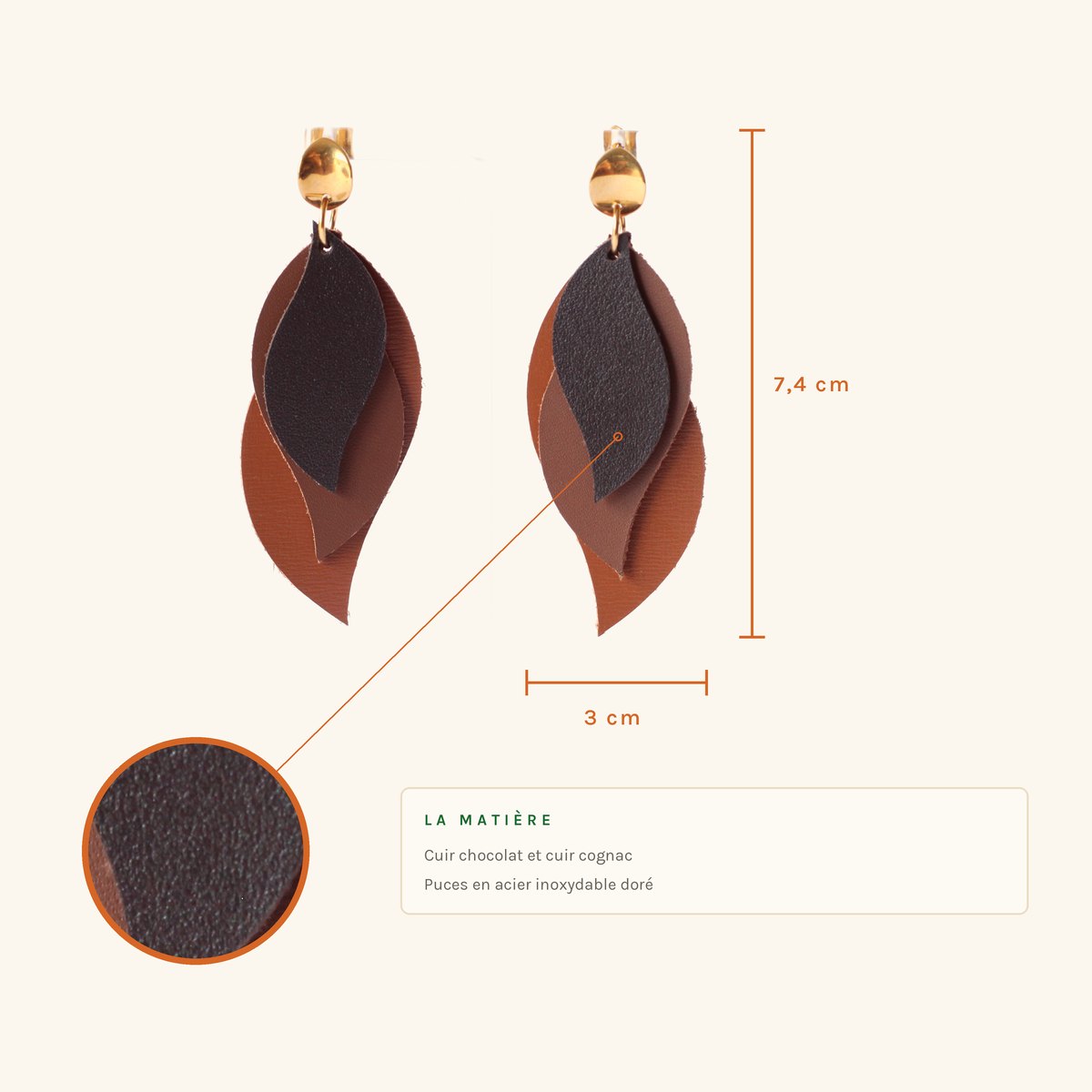 Joséphine · Feuille chocolat et cognac – Image 2