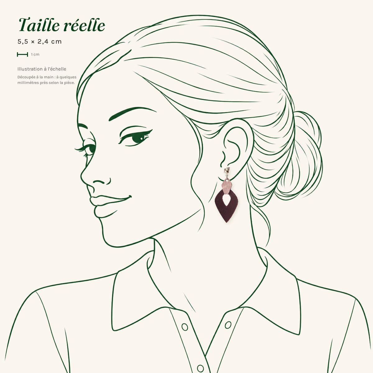 Viviane · Flamme prune et rose poudré – Image 3