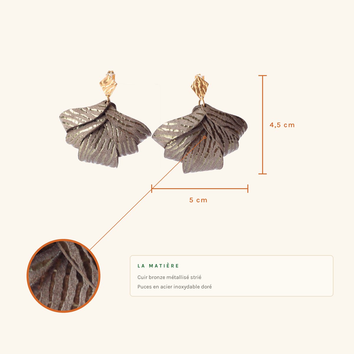 Gisèle · Ginkgo bronze – Image 2