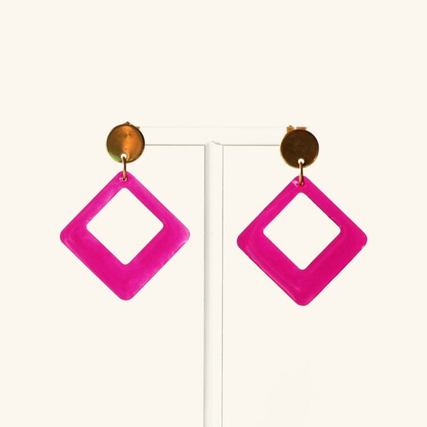 Ginette · Losange fuchsia