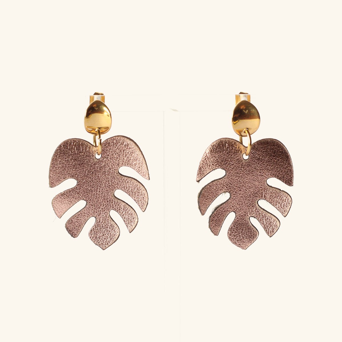 Lola · Monstera rose cuivré