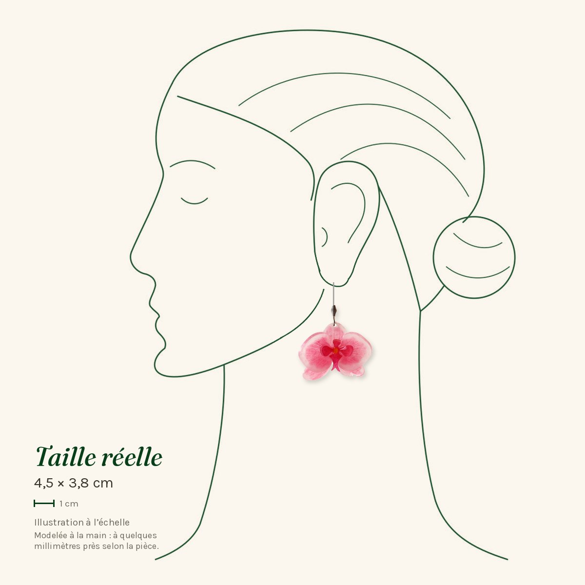 Josette · Orchidée rose – Image 3