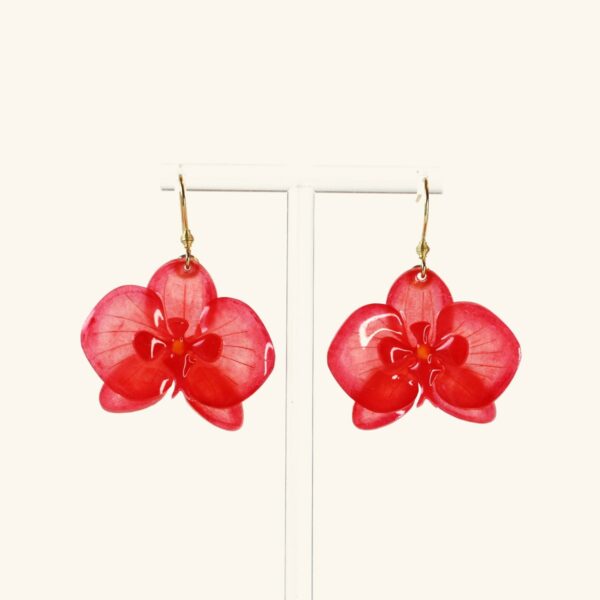 Madeleine · Orchidée rouge