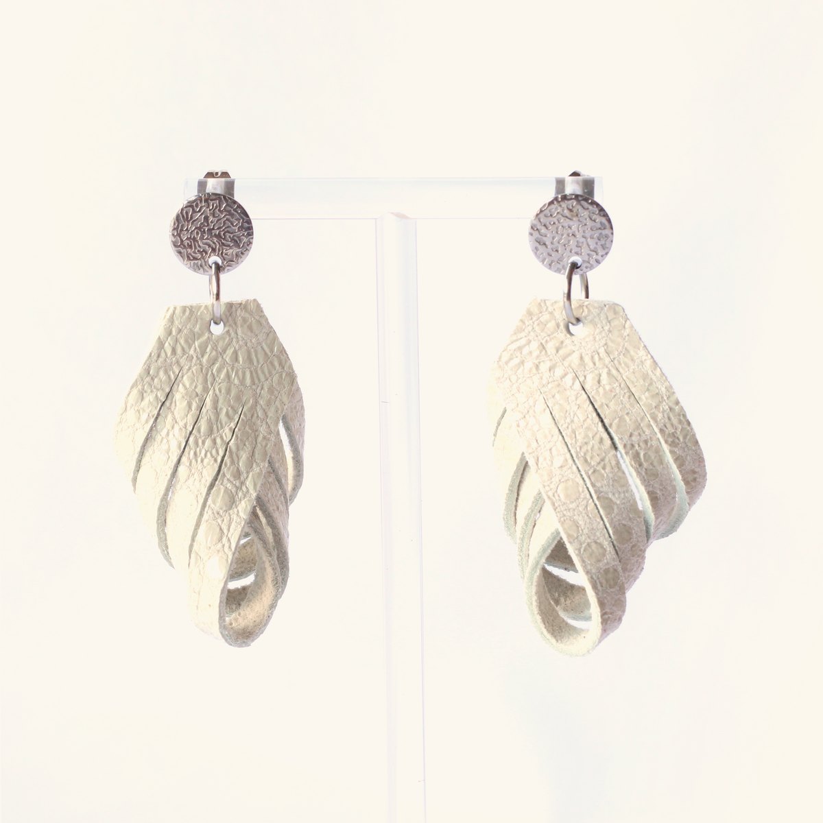 Adèle · Torsade blanc nacré
